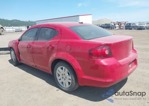 2011 Dodge Avenger Express из США, поврежденный, VIN 1B3BD4FB3BN585130
